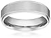 SOMEN TUNGSTEN 6mm Titanium Ring Flat High Polish/Brush Finish Comfort Fit Wedding Band (11)