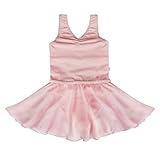 TIAOBU US Girls Gymnastics Dance Ballet Tutu Dress