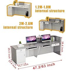 Reception Desk with Counter, Front Desk