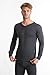 RP Collections Mens Thermal Underwear V-Neck Long Sleeve T-Shirt