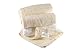 Sunny Sprouts 100% Organic Bamboo Baby Washcloths (6 Pack) - Premium Extra Soft, Thick & Absorbent for Baby's Sensitive Skin - 10