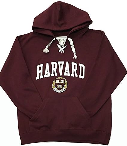 Harvard Hoodie Hockey Style (Large, Crimson)