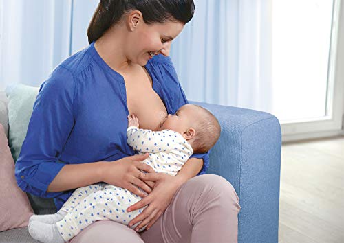 image for MAM Breastfeeding Nipple Shields with Sterilizing Storage Case, Size 1