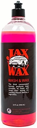 Jax Wax Wash N Wax Concentrated Commercial Car Soap 32 Oz