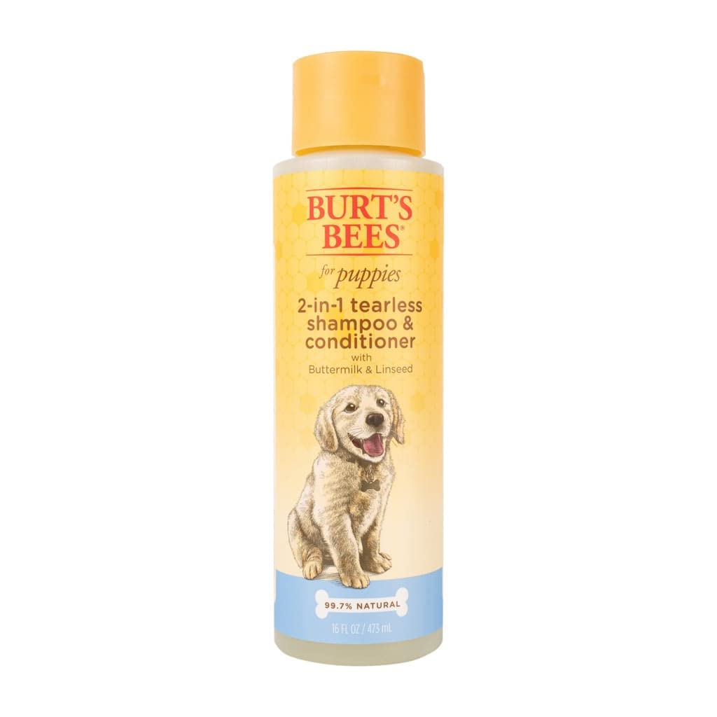 Photo 1 of Burt's Bees for Pets Tear Free Puppy Shampoo and Conditioner - Tearless Dog Wash for Puppies, Pet Grooming Supplies, Gentle Dog Shampoo and Conditioner, Puppy Essentials for Easy Groom, 16 Fl Oz