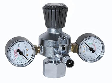 CO2 Druckminderer Aquarium mit Dosierventil