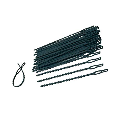 Aynsv 100 PCS Garden Cable Ties 17CM Adjust Plant Ties Ideal for ldquo;Gardener rdquo;