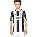 adidas Boys' Soccer Juventus Youth Jersey, White/Black, Large