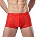 Lightning Deals Man Boxer,ZYooh Sexy Soft Bamboo Fiber Modal Pants Underwear Underpant (Red, L)