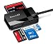 SmartQ C368 USB 3.0 Multi-Card Reader, Plug N Play, Apple and Windows Compatible, Powered by USB, Supports CF/SD/SDHC/SCXC/MMC/MMC Micro, etc.