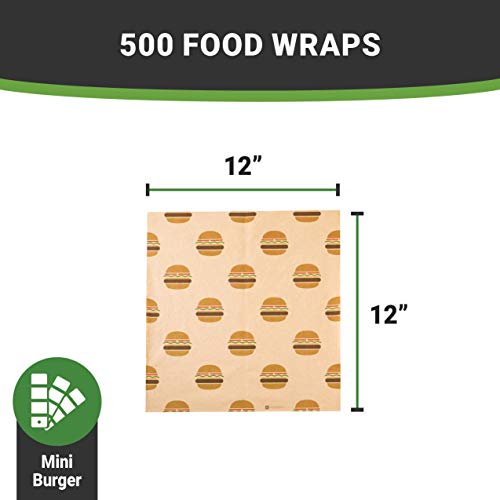 12 Inch Deli Papers, 200 Mexican Agave Sandwich Wrapping Papers