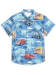 Hawaiian Shirts for Men Summer Beach Casual Short
