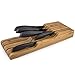 Zenware® Bamboo In-Drawer Knife Block Stand Holder Storage Organizer