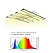 TopoGrow Hydroponic 1200W Watt LED Grow Light Kit Full Spectrum 4 Light Strip for Indoor Grow Tent Box 3X3 Plant Growing Veg and Flowerthumb 4