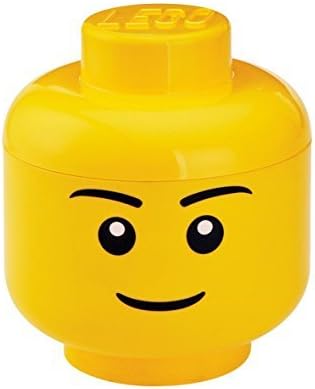 Large Boy's Storage Head Toy Storage Box with Lid Containers and Chest Organizer Bins for Kids Pet Toys ,Cars and Accessories - Children Home Units Solutions!