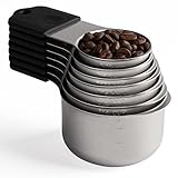 Magnetic Measuring Cups Set Stainless Steel Heavy