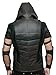 Green Hoodie Mens - Green Leather Jacket Full Costume Merchandise | M