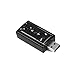 7.1 Channel USB External Sound Card Audio Adapter for PC Laptop
