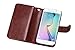 Galaxy S6 Edge Plus Case, Wallet Leather Flip Card Holder Case, 2 in 1 Detachable Magnetic Back Cover for Galaxy S6Edge Plus G9280 (NOT for S6/S6edge)