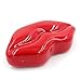 Women Acrylic Lips-shaped Evening Bags Purses Clutch Vintage Banquet Handbag (Red)
