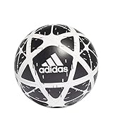 adidas Performance Glider Soccer Ball, Black/White, Size 4