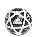 adidas Performance Glider Soccer Ball, Black/White, Size 4