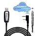 Baofeng Programming Cable for UV-5R and UV-82 for Two Way Ham Portable Radios: UV-5R,5RA,5R Plus,5Re,BF F8HP, BF-888S, UV82HP, 5RX3 and Lanyard Mirkit