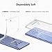 TORRAS Case for Galaxy Note 9, Crystal Clear Ultra Thin Slim Fit Soft TPU Gel Case Cover with Transparent Frame Compatible with Samsung Galaxy Note 9(2018), Clear
