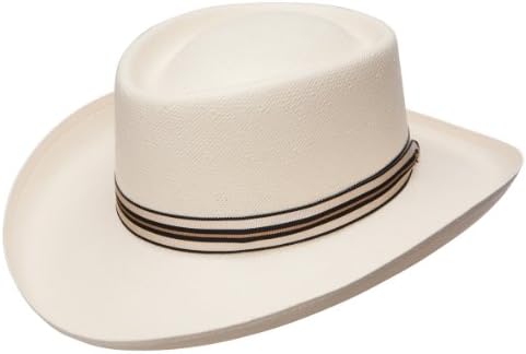 Dobbs Kingston Gambler Shantung Straw Hat, Large