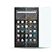 Junhamor Screen Protector for Kindle Fire HD 10/Fire HD 10 Kids Edition - 0.4mm 10 Inch Full Cover Tempered Glass/HD / 9H Hardness