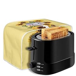 Talayituse Elephant Sunflower Print 2 Slice Toaster