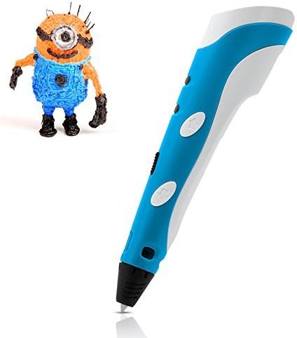 3D Printer Pen Nozzle 0.4mm 3D Crafting Tool ABS 1.75MM-Bilue