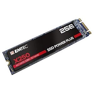 Disque Dur SSD Emtec compatible X250 256Go – SATA M.2 Type 2280