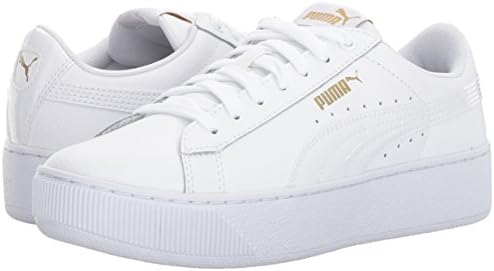 white puma vikky platform