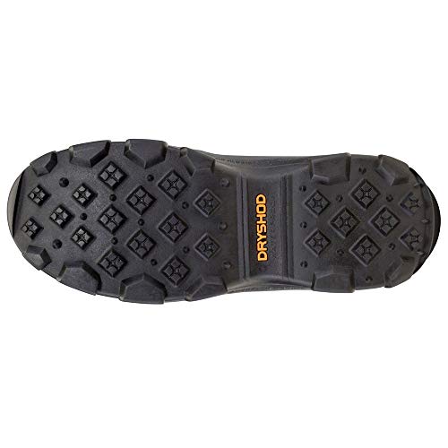 Dryshod Mens Haymaker Gusset Farm Pull On Boots Calf Black HAYG