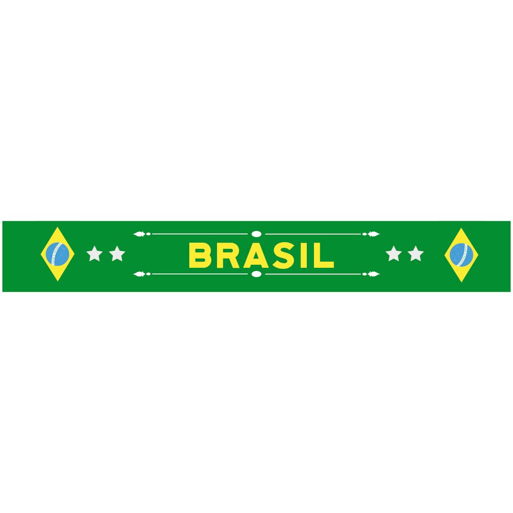 World Cup Fifa Qatar 2022 Official Scarf Brazil,Unisex,One Size
