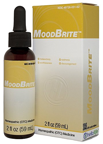 HelloLife MoodBrite - Natural Relief of Depressive Episode Symptoms such as Sadness, Mood Swings, and Low Confidence