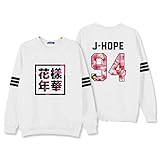 BTS Bangtan Boys Black Hoody Sweater Pullover