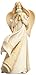 Enesco Foundations by Karen Hahn Forget-Me-Not Angel Figurine, 7.68-Inch