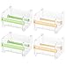 MyLifeUNIT Washi Tape Dispenser, Office Acrylic Tape Holder Dispenser for Desk, 4 Pack