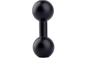 Rigdance 17mm to 17mm Double Ball Extender Bar Mount for GPS Cell Phone Action Camera on Motocycle Vehicles, 44mm Long