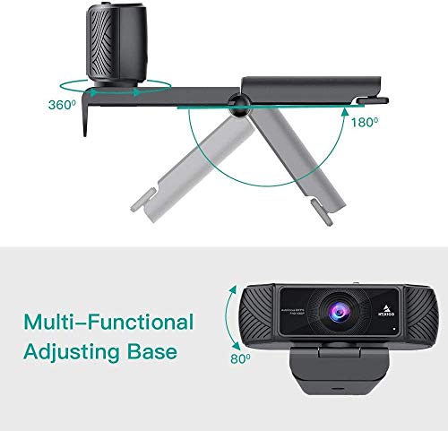 NexiGo AutoFocus 1080P Webcam with Microphone and Privacy Cover, Business Streaming USB Web Camera, Plug and Play, for… - Image 3