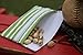 Lunchskins Reusable Snack Bag, Green Stripe