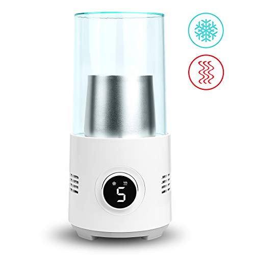 AZFUNN Coffee Mug Warmer & Beverage Cup Cooling for Office Home Desk Use, Electric Heating or Cooler Plate for Coffee Tea Water Baby Bottle Cola