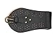 Modeway Womens Wide Leather Elastic Stretch Cinch Waist Belt(S,Black)AQ01-1