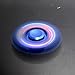 Foreveryang| LED Light Hand Spinner Fidget Toys, LED Light Fidget Hand Spinner Toys for ADHD/ EDC Anxiety Autism Stress Relief Toy Finger Spinner Light In The Dark-Blue
