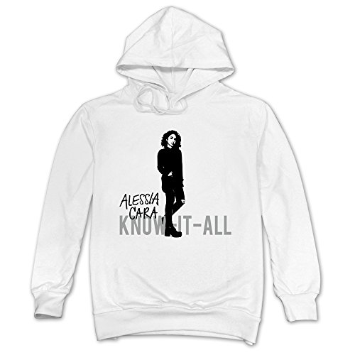 Men's Alessia Cara Know It All Four Pink Walls Sweatshirts White L