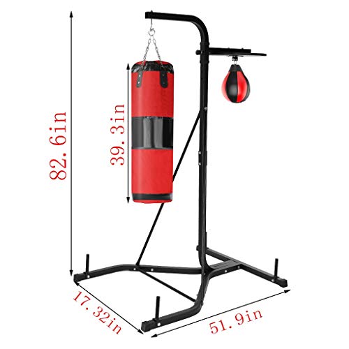Punching Bags Station With Heavy Bag Stand Heavy Bag Kit Boxing