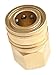 Forney 75129 Pressure Washer Accessories, Quick Coupler Female Socket, 3/8-Inch Female NPT, 4,200 PSI, Brass