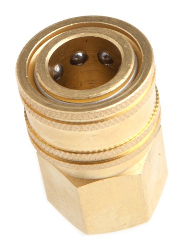 Forney 75129 Pressure Washer Accessories, Quick Coupler Female Socket, 3/8-Inch Female NPT, 4,200 PSI